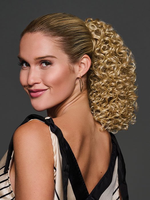 12" Coily Cinched Pony | Synthetic Ponytail - Image 6