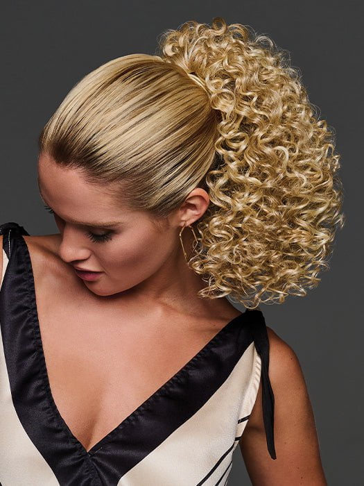 12" Coily Cinched Pony | Synthetic Ponytail - Image 7