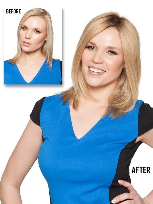 12" Top Form | Remy Human Hair Topper (Full Mono) - Image 10