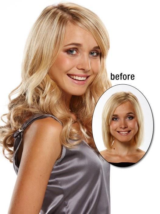 14" easiVolume (1 Piece) | Human Hair Volumizer | Clip In | DISCONTINUED - Image 6