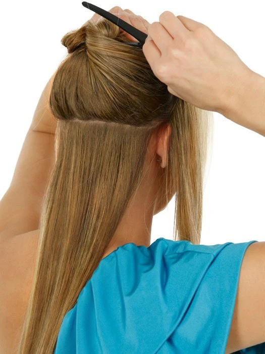 14" Human Hair Extensions (10 Piece) | Clip In | DISCONTINUED - Image 4
