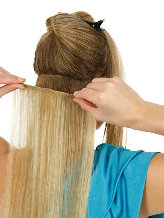 18" Human Hair Extensions (10 Piece) | Clip In | DISCONTINUED - Image 2