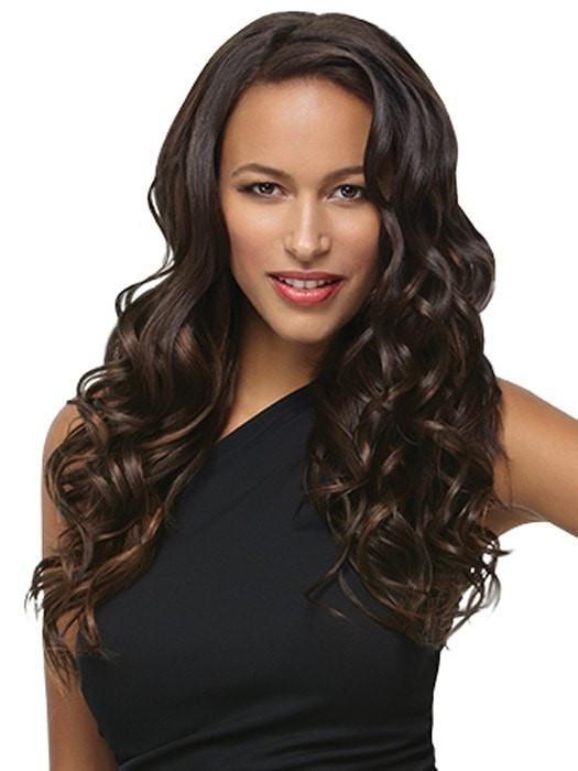 18" Wavy HF Synthetic Hair Extensions Kit (8 Piece) - Image 7