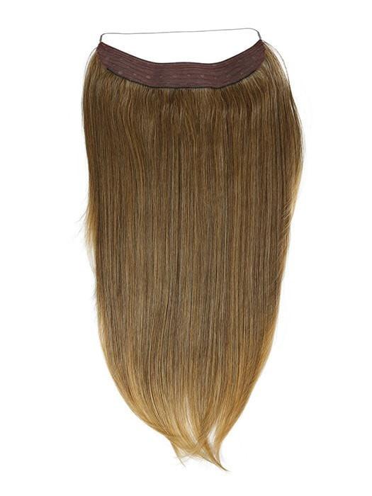 20" Invisible HF Synthetic Hair Extensions (1 Piece) | Halo - Image 13