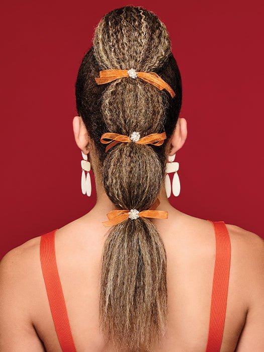 21" Crimped Pocket Pony | Synthetic Hairpiece - Image 9
