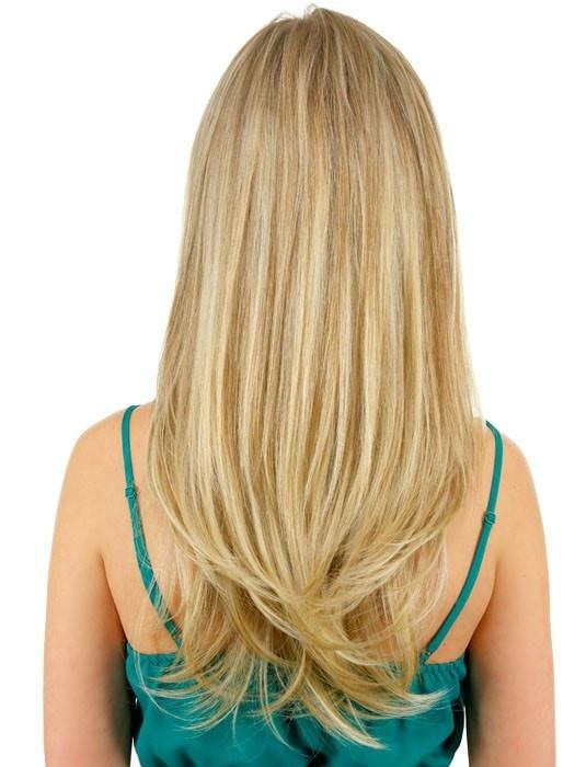 22" Straight HF Synthetic Hair Extension (1 Piece) | Clip In - Image 9