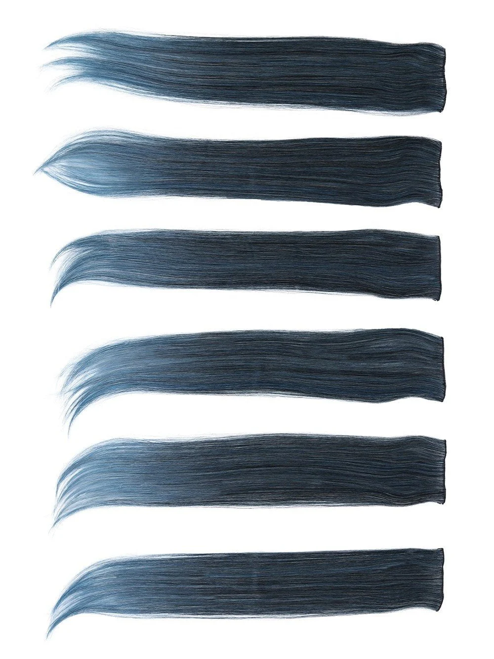23" Straight HF Synthetic Hair Extensions Kit (6 Piece) | Clip In Color - Image 5