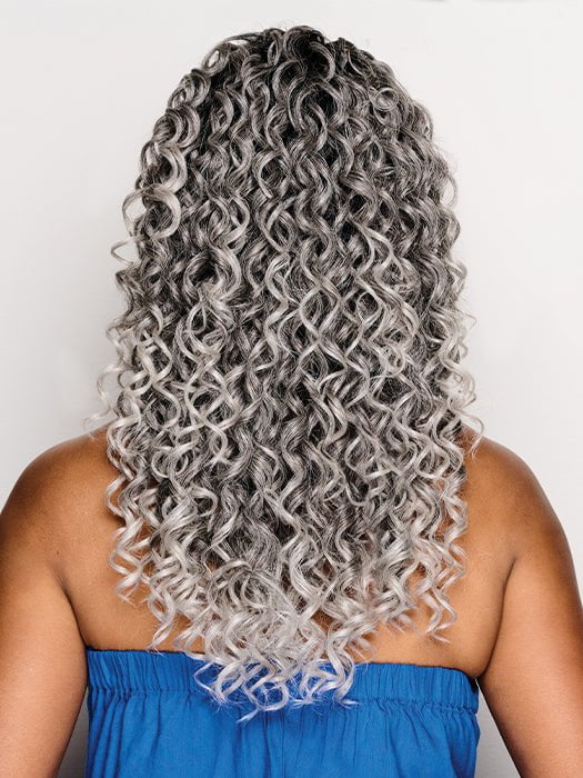 26in Long Curled Headband | Synthetic Hairpiece - Image 8