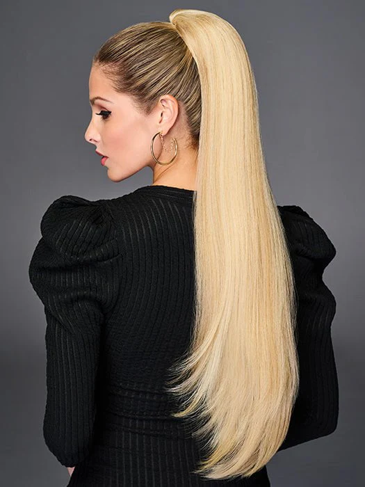 27" Straight Cinch Pony | Synthetic Ponytail - Image 2