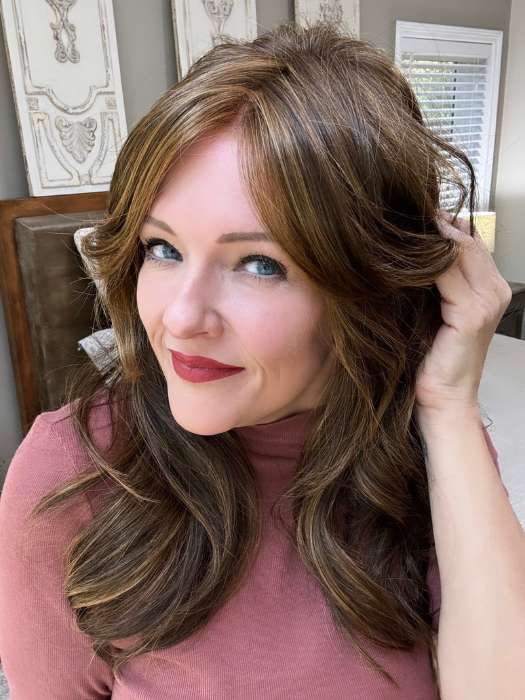 Amber | Synthetic Lace Front Wig (Mono Top) - Image 23