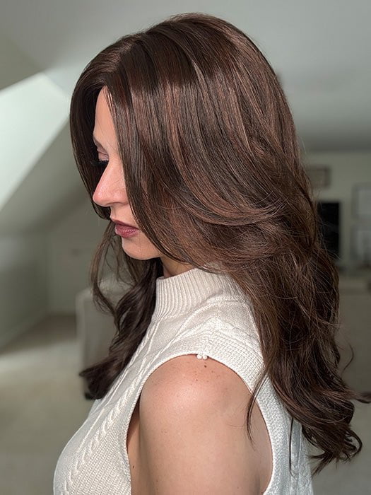 Amber | Synthetic Lace Front Wig (Mono Top) - Image 32