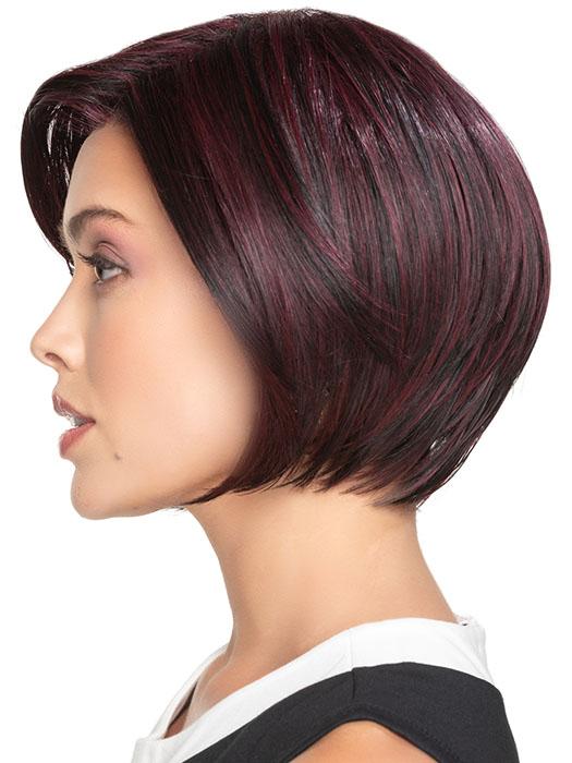 Angled Bob | HF Synthetic Lace Front Wig (Basic Cap) - Image 6