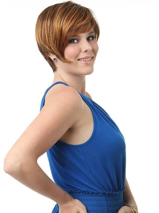 Angled Cut | HF Synthetic Wig (Basic Cap) - Image 13