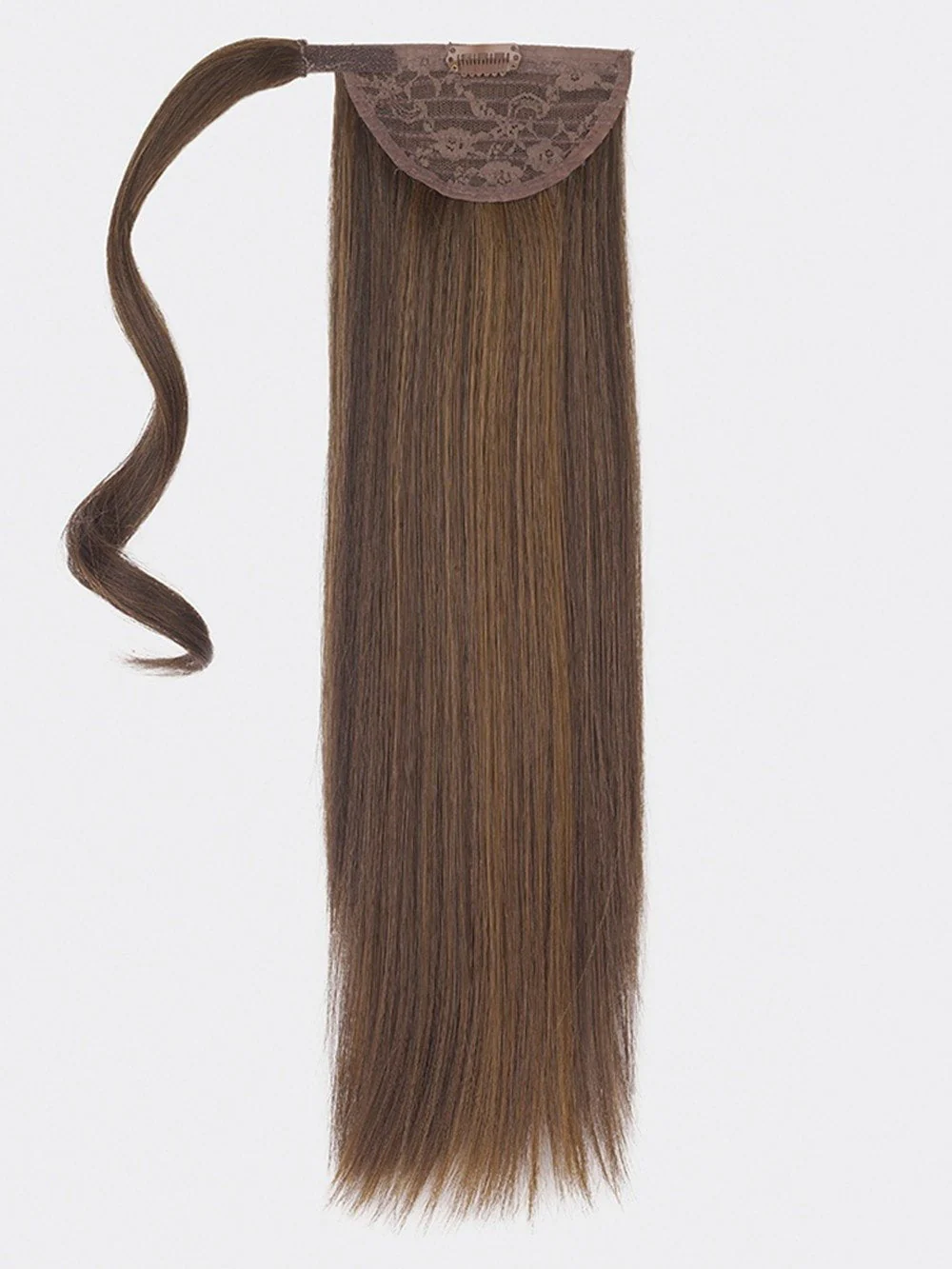 Aqua | Synthetic Ponytail (Wrap-Around) - Image 3