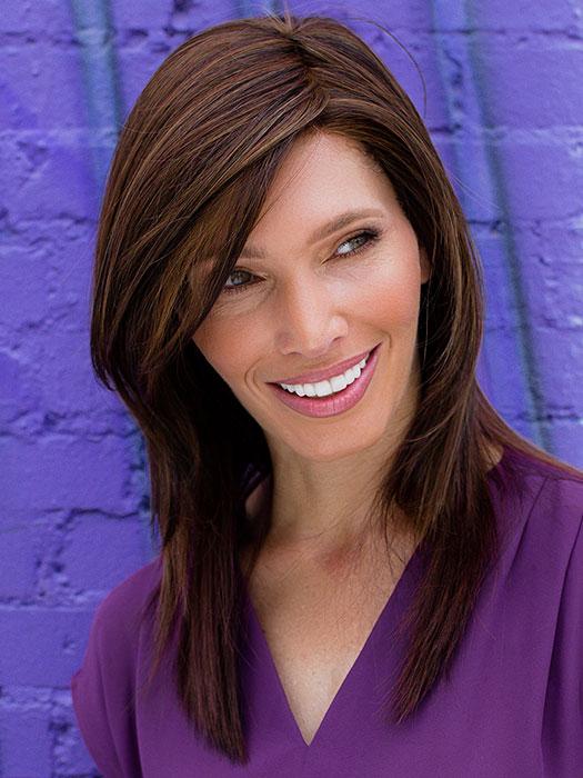 Ava | Lace Front Human Hair/ Synthetic Blend Wig - Image 3