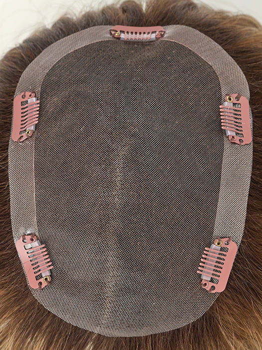 Barely There Wavy 12" | Synthetic Hair Topper (Hand Tied) - Image 7
