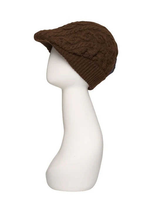 Cable Knit Gatsby Hat | Discontinued - Image 2