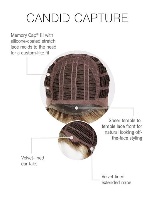 Candid Capture | Synthetic Lace Front Wig (Basic Cap) - Image 6