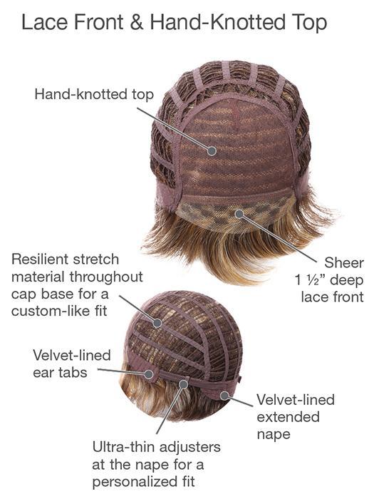 Carte Blanche | Synthetic Lace Front Wig (Hand-Tied Top) - Image 11