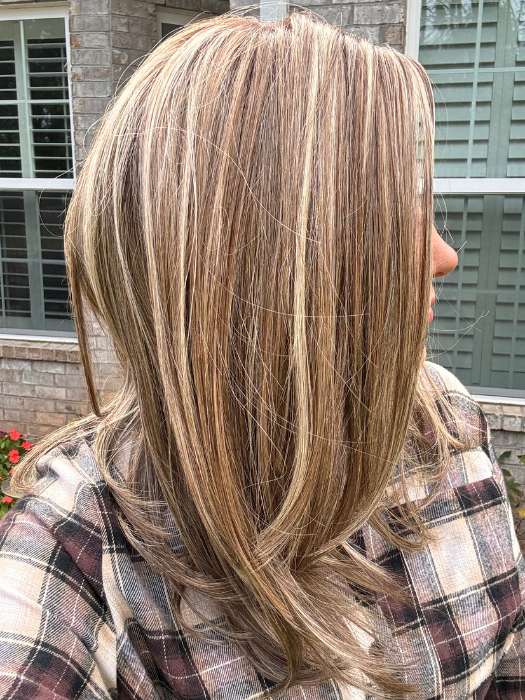 Celine | Synthetic Lace Front Wig (Hand-Tied) | DISCONTINUED - Image 19