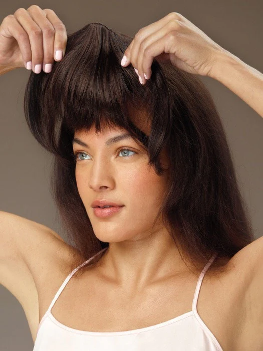 Clip-Lok Bangs | Synthetic Bang (Clip In) | DISCONTINUED - Image 2