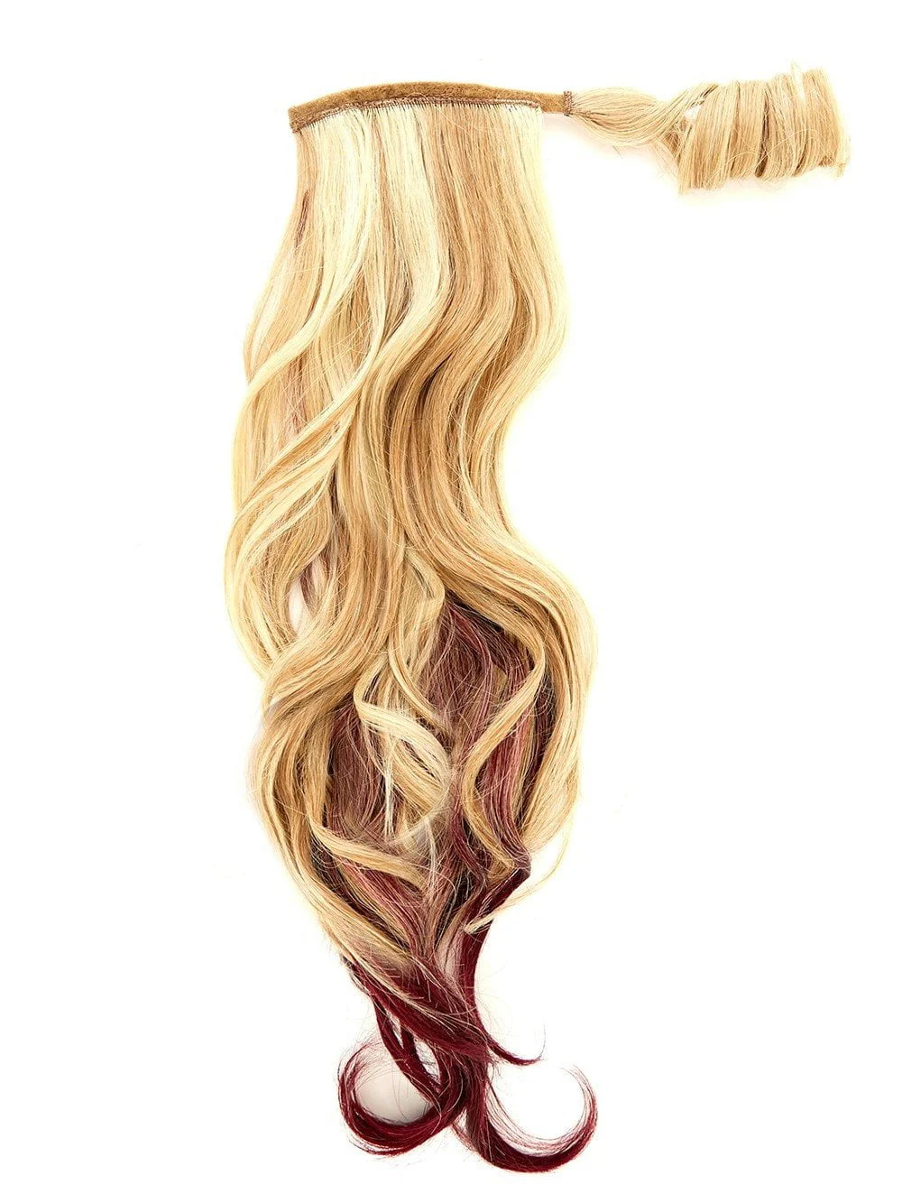 23" Color Splash Pony | NEW Colors | HF Synthetic Ponytail (Wrap-Around) | DISCONTINUED - Image 5