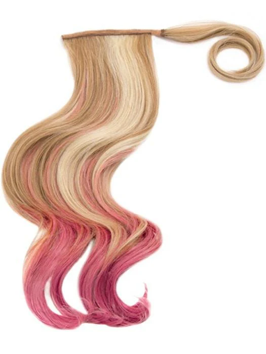 23" Color Splash Pony | HF Synthetic Ponytail (Wrap-Around) - Image 13