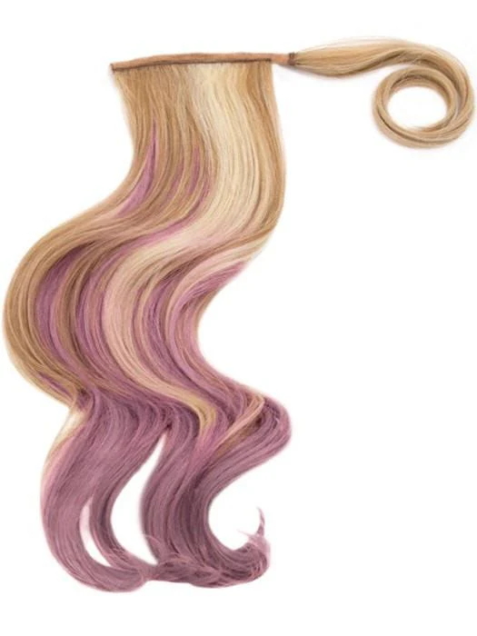 23" Color Splash Pony | HF Synthetic Ponytail (Wrap-Around) - Image 14