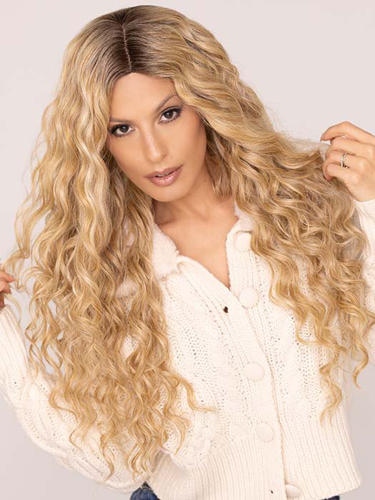 Curly Girlie | Synthetic Wig (Skin Part) - Image 2