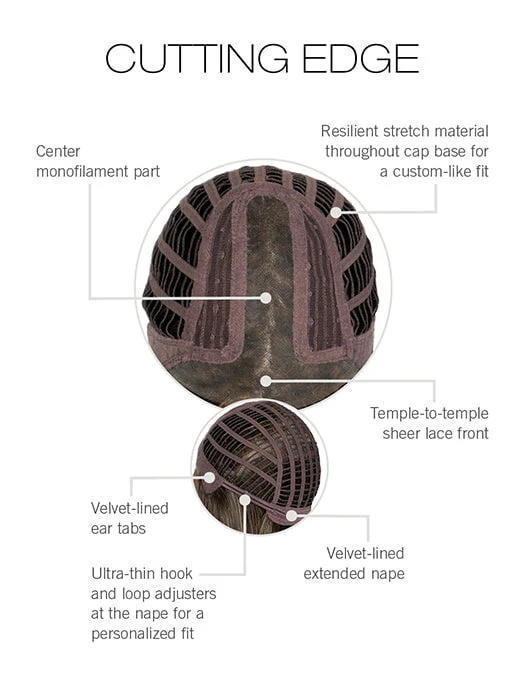 Cutting Edge | Synthetic Lace Front Wig (Mono Part) - Image 9