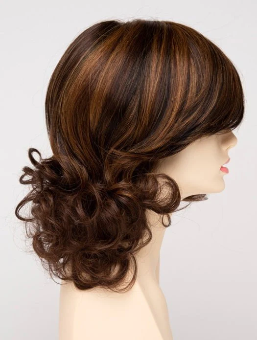 Danielle | Human Hair/ Synthetic Blend Lace Front Wig (Mono Top) - Image 14