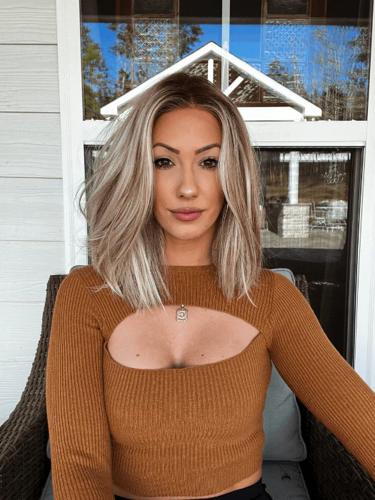 Drive Mono Part | HF Synthetic Lace Front Wig (Mono Part) - Image 5