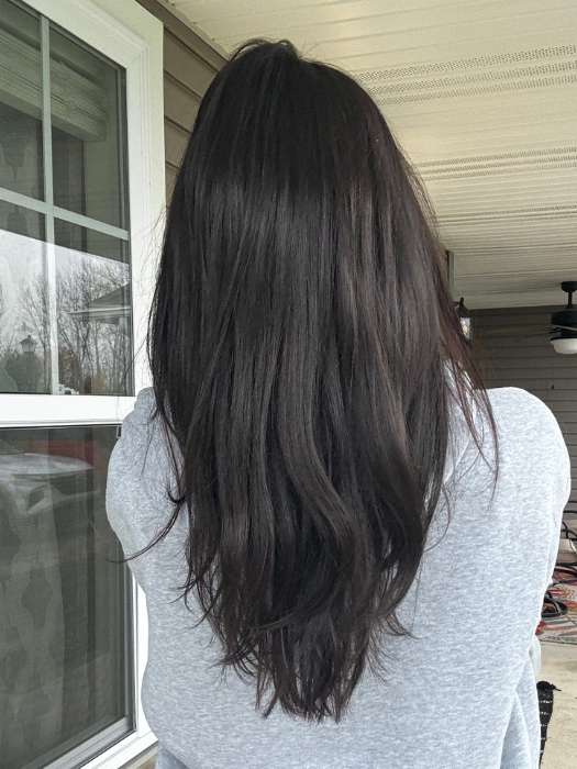 easiPart HD 18" | HF Synthetic Hair Topper (Mono Top) - Image 4