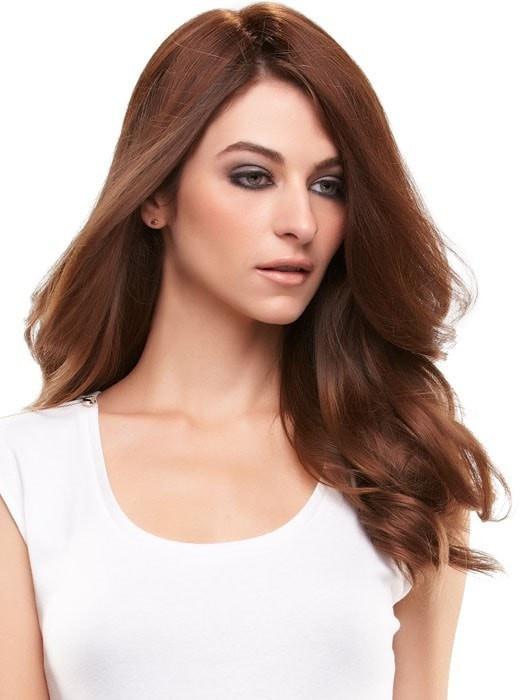 easiPart HD 12" | Synthetic Hair Topper (Mono Part) - Image 4