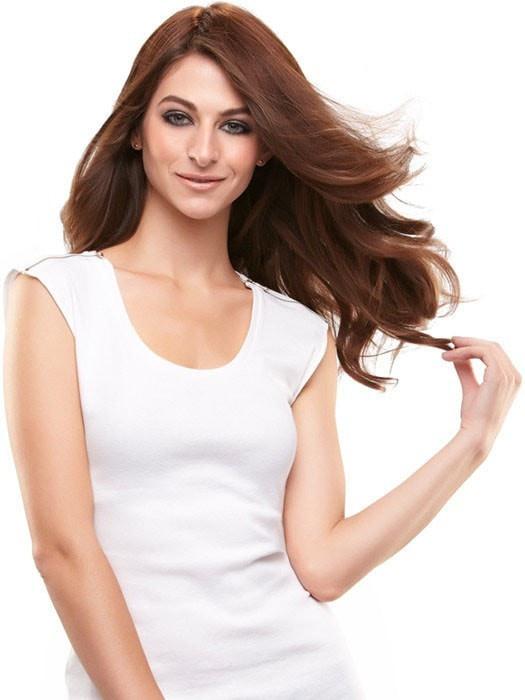 easiPart HD 12" | Synthetic Hair Topper (Mono Part) - Image 7