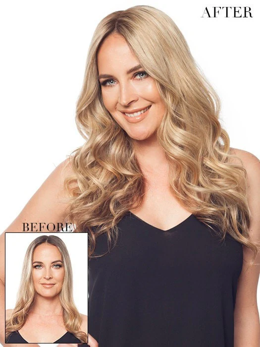 easiPart HH XL 18" Exclusive Colors | Remy Human Hair Topper (Mono Top) - Image 15