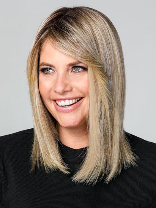 easiPart T HD 12" | Synthetic Hair Topper (Mono Top) - Image 3