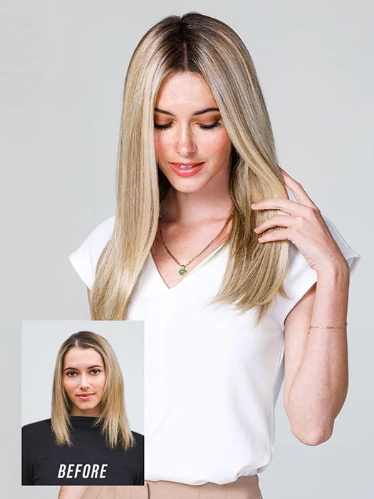 easiPart T HD 18" | Synthetic Hair Topper (Mono Top) - Image 5