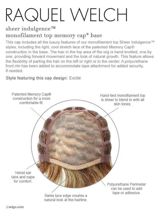 Excite | Short Synthetic Wig (Mono Top) | DISCONTINUED - Image 8
