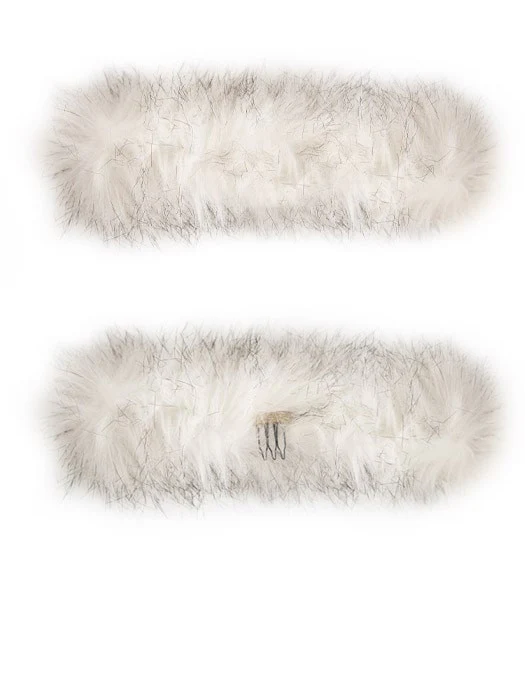 Faux Fur Snap Wrap | Discontinued - Image 2