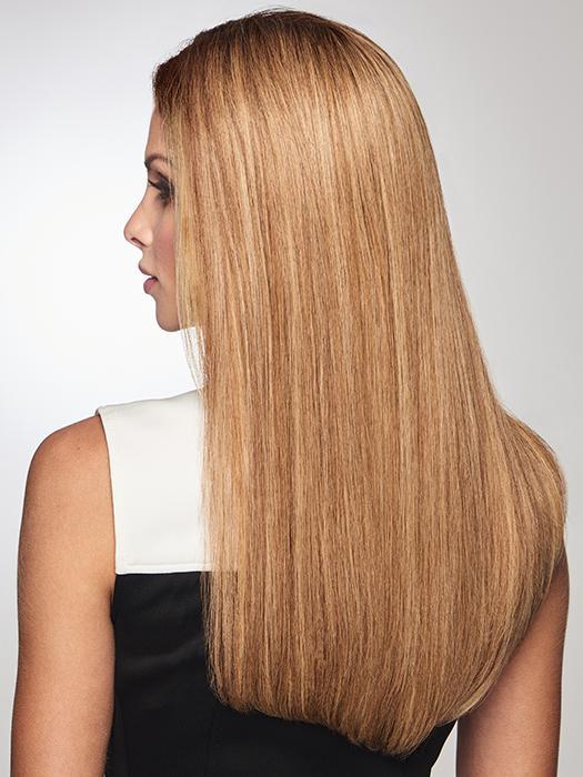 Gilded 18" | Human Hair Top Piece (Mono Top) - Image 5