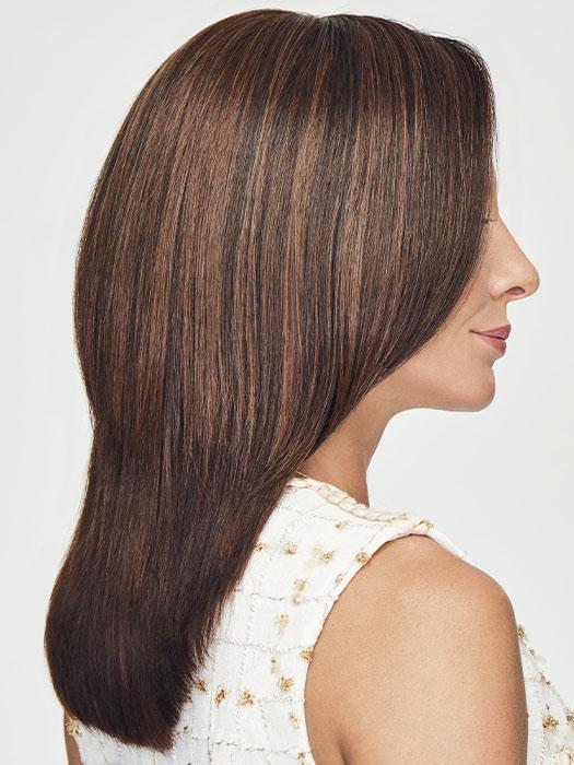 Go All Out 10" | HF Synthetic Hair Topper (Mono Top) - Image 2