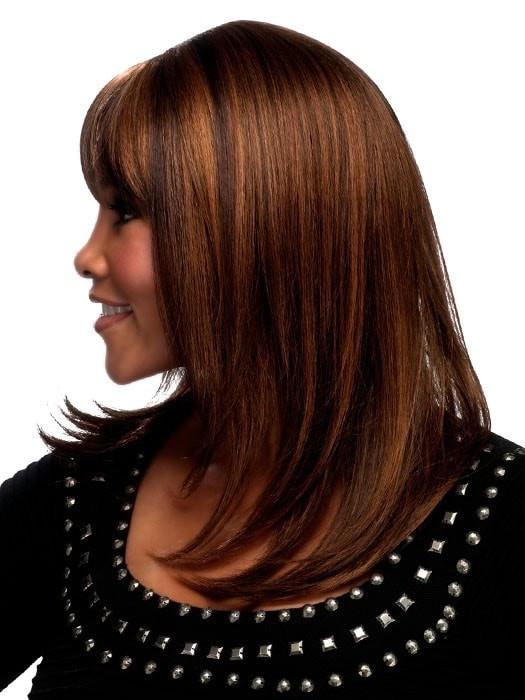 H-201 | Human Hair Wig (Center Skin Part) | DISCONTINUED - Image 2