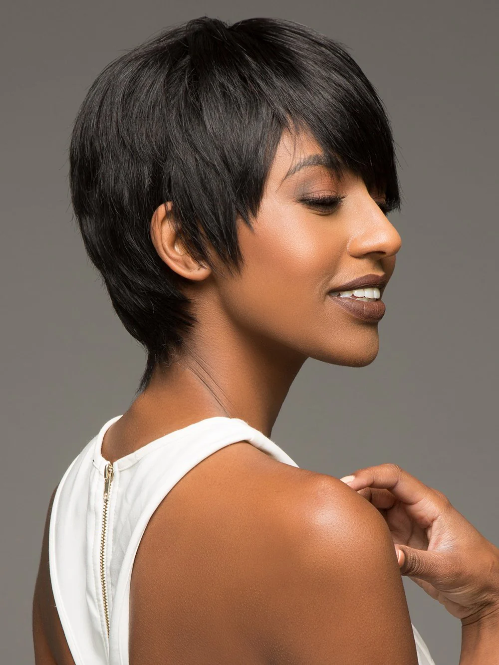 H-SADA | Human Hair Wig (Basic Cap) | DISCONTINUED - Image 5