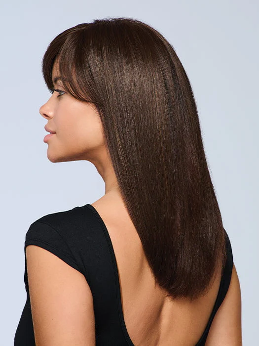 HD SIDE FRINGE TOPPER | Synthetic Hair Topper (Mono Part) - Image 8