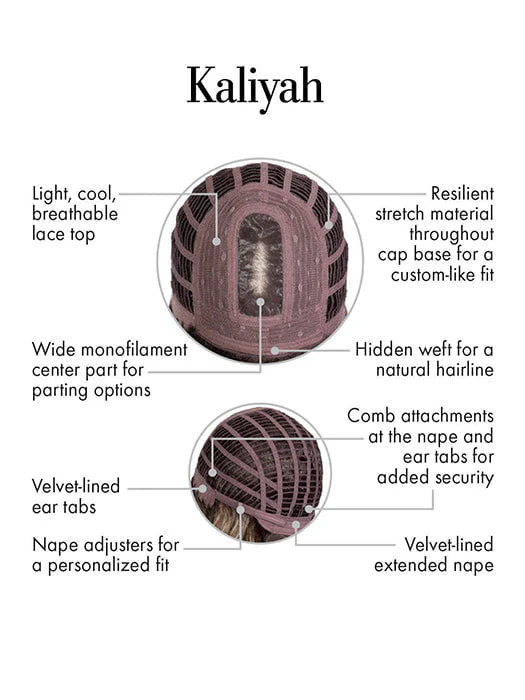 Kaliyah | Synthetic Wig (Mono Part) - Image 6
