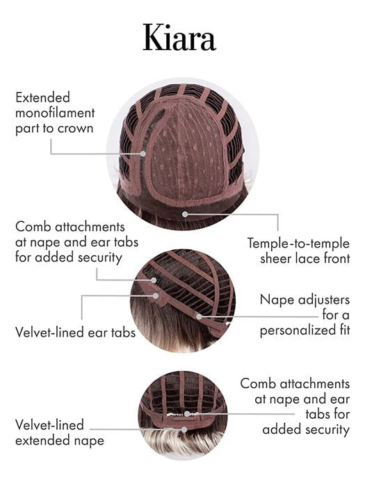 Kiara | Synthetic Lace Front Wig (Mono Part) - Image 5