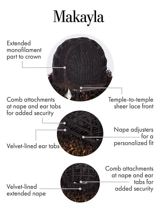 Makayla | Synthetic Lace Front Wig (Mono Part) - Image 12