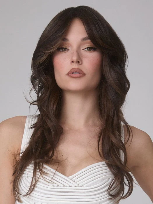 Medium Wavy TP Mono | Synthetic Hair Topper (Mono Top) - Image 6