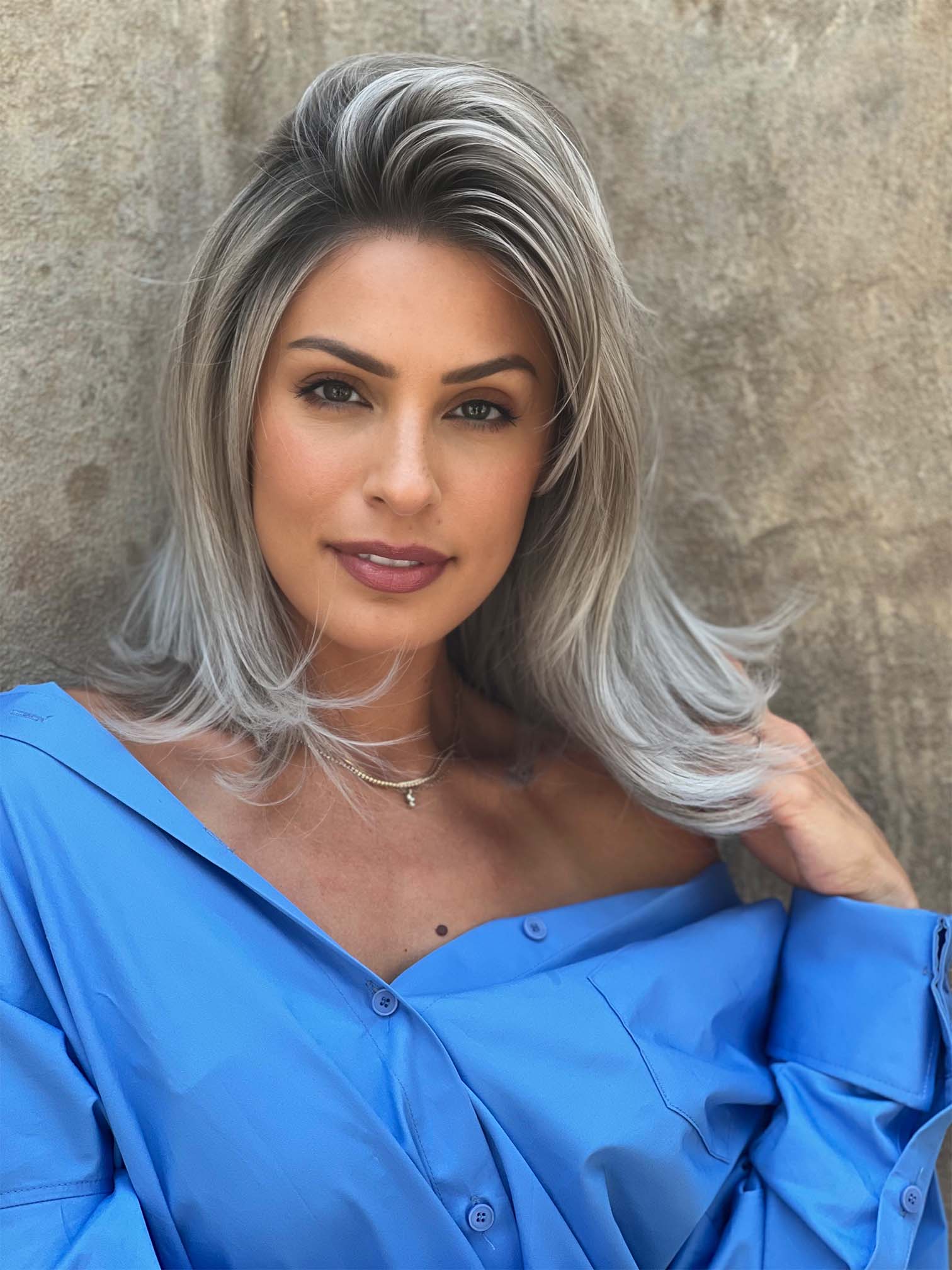 Melody Large | Synthetic Lace Front Wig (Mono Top) - Image 2